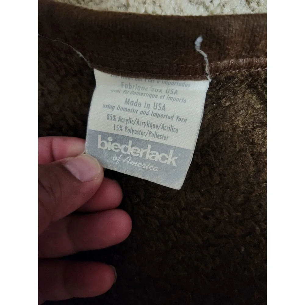 Biederlack of America Reversible Horse Throw Blanket 50x70 Southwestern USA Made